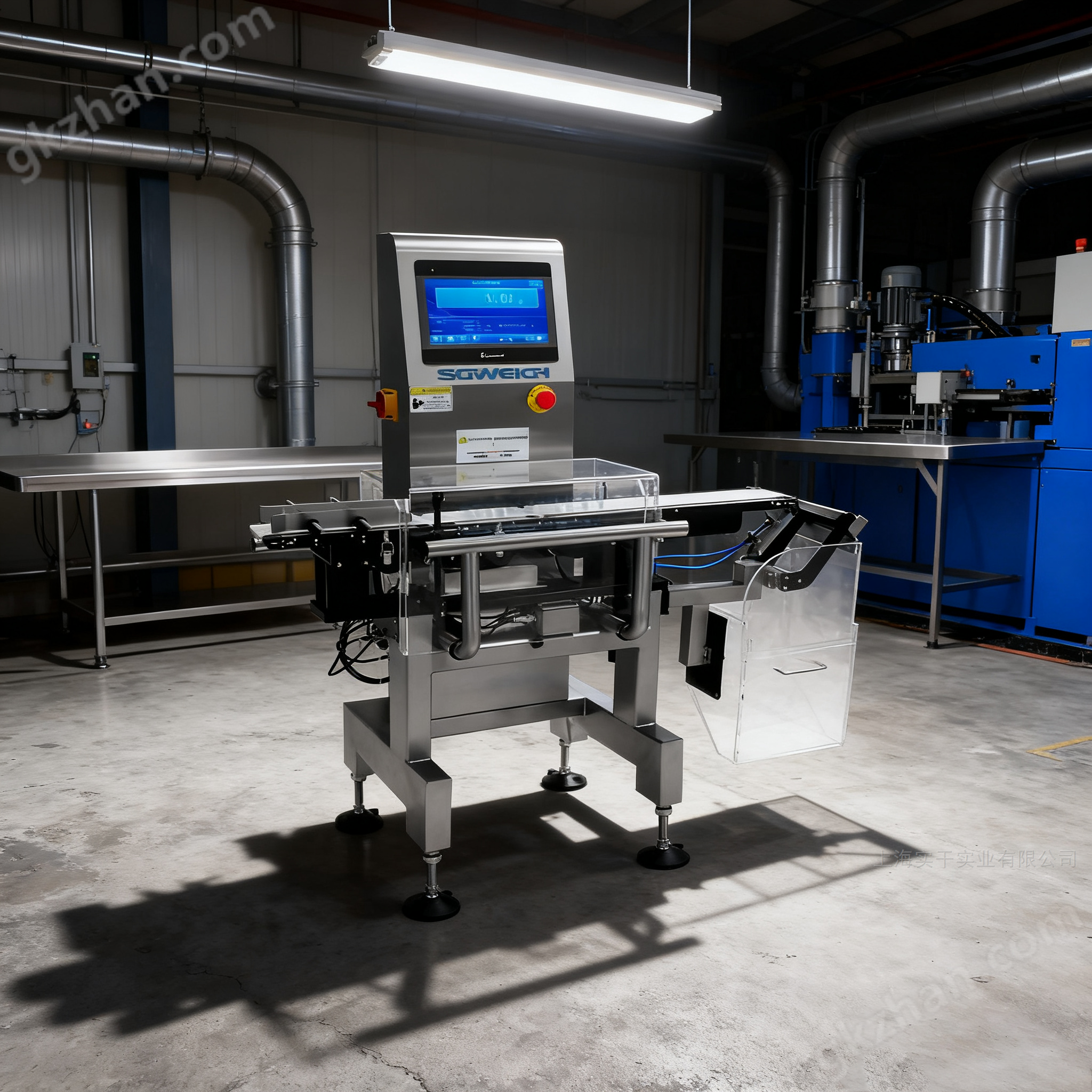 自动检重秤 火锅调料包1.4kg自动检重机食品行业分选秤