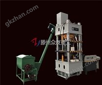 315噸全自動(dòng)上料牛羊舔磚鹽磚機(jī)四柱液壓機(jī)