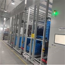 移动立体库 无轨移动货架托盘管理